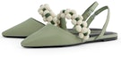 Lookbook (W) CHARLES & KEITH Sandal Rata 'Fesyen Kelabu Hijau' CK1-70900276_GREEN