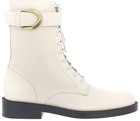 (W) CHARLES & KEITH Gabine Boot Rendah Tumit Kulit 'Chalk White' SL1-90280046_CHALK Order (W) CHARLES & KEITH Gabine Boot Rendah Tumit Kulit 'Chalk White' SL1-90280046_CHALK