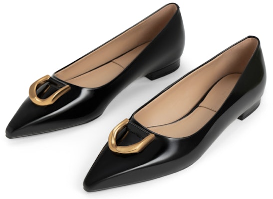 (Women) CHARLES & KEITH Gabine Slingback 'Fashion Buckle Pointed Toe' SL1-71790008 Details for (Women) CHARLES & KEITH Gabine Slingback 'Fashion Buckle Pointed Toe' SL1-71790008