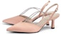 (W) CHARLES & KEITH Kasut Tumit Tinggi Rantaian Permata 'Merah Muda Terang' CK1-60280331_BLUSH