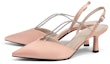 Order (W) CHARLES & KEITH Kasut Tumit Tinggi Rantaian Permata 'Merah Muda Terang' CK1-60280331_BLUSH