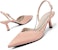 (W) CHARLES & KEITH Kasut Tumit Tinggi Rantaian Permata 'Merah Muda Terang' CK1-60280331_BLUSH