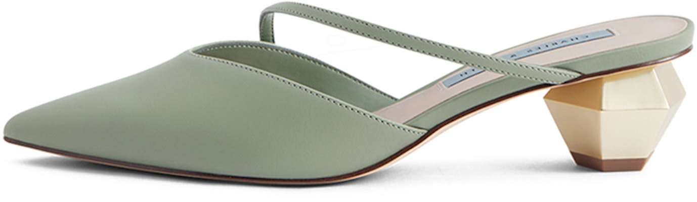 (Women) CHARLES & KEITH Geometric Heel Pointed Mule 'Fashion Slide' CK1-61720056 Buy (Women) CHARLES & KEITH Geometric Heel Pointed Mule 'Fashion Slide' CK1-61720056