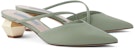 (W) CHARLES & KEITH Tumit Geometri Pointed Mule 'Fashion Slide' CK1-61720056