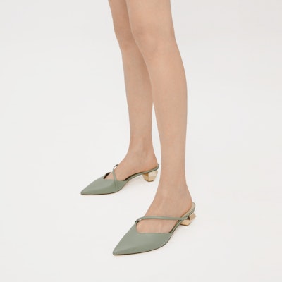 (Women) CHARLES & KEITH Geometric Heel Pointed Mule 'Fashion Slide' CK1-61720056 Shop (Women) CHARLES & KEITH Geometric Heel Pointed Mule 'Fashion Slide' CK1-61720056