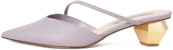 (W) CHARLES & KEITH Tumit Geometri Pointed Mule 'Fashion Slide' CK1-61720056