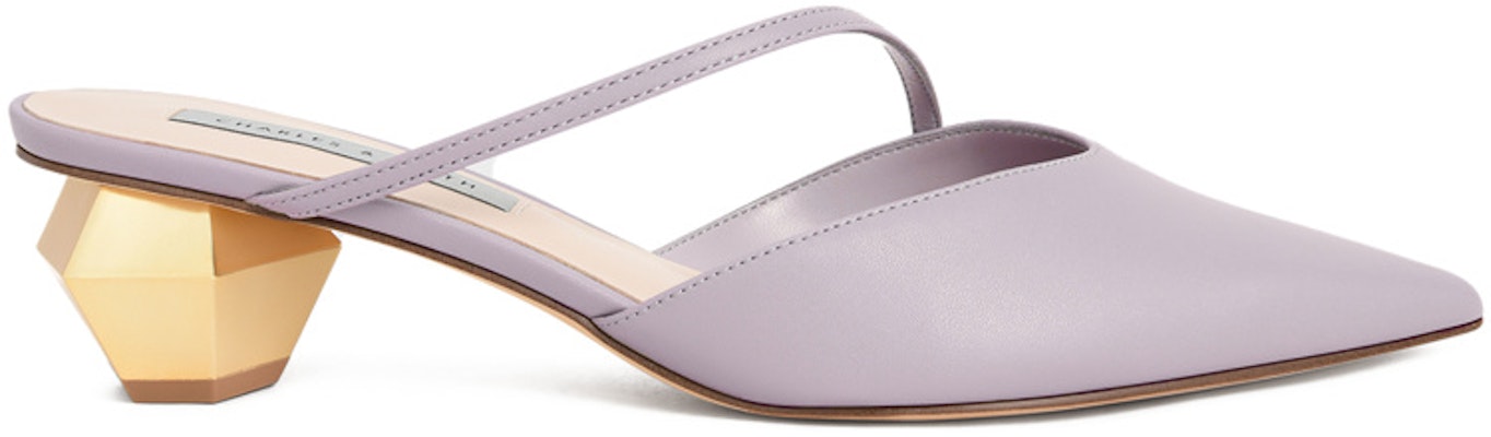 (Women) CHARLES & KEITH Geometric Heel Pointed Mule 'Fashion Slide' CK1-61720056 Details for (Women) CHARLES & KEITH Geometric Heel Pointed Mule 'Fashion Slide' CK1-61720056
