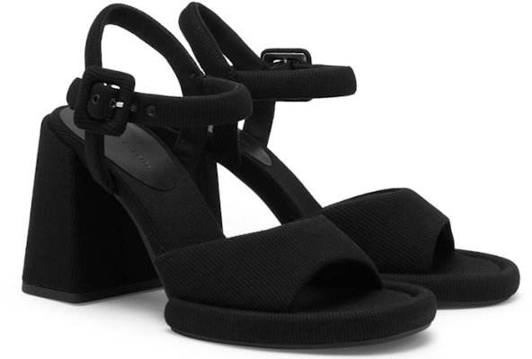 (W) CHARLES & KEITH ITZY コラボ 編み込みオープントゥ快適ハイヒール CK1-60920335 1