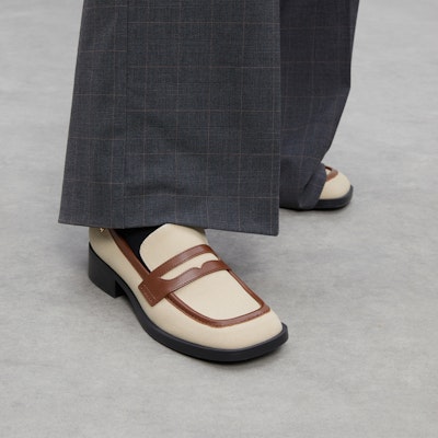 (W) CHARLES & KEITH Loafer 'Retro Blok Warna Chunky' CK1-70580195 8
