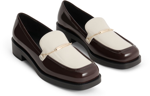 查爾斯與凱斯 合成革 時尚復古簡約 樂福鞋 3.6厘米 女款 Details for 查爾斯與凱斯 合成革 時尚復古簡約 樂福鞋 3.6厘米 女款