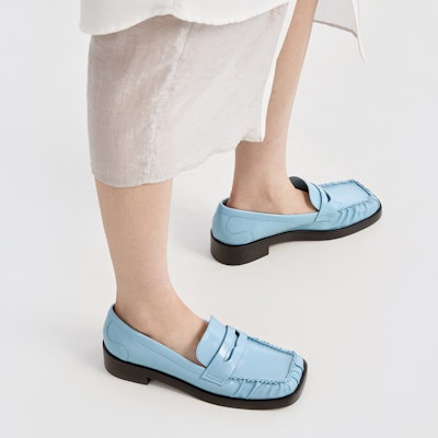 (W) 찰스앤키스 레트로 플리츠 스퀘어 로퍼 CK1-70360141 Cheap (W) 찰스앤키스 레트로 플리츠 스퀘어 로퍼 CK1-70360141