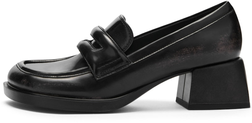 (W) CHARLES & KEITH Loafer 'Retro British' Gaya Inggris Klasik CK1-60580248 1