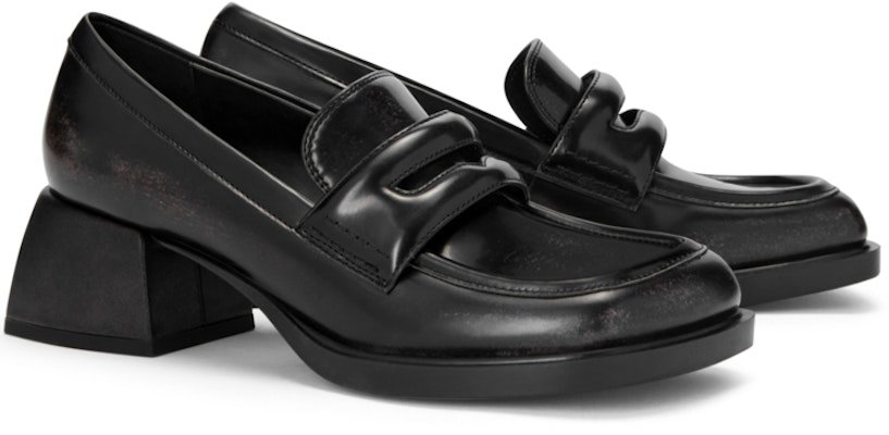 (W) CHARLES & KEITH Loafer 'Retro British' Gaya Inggris Klasik CK1-60580248 2