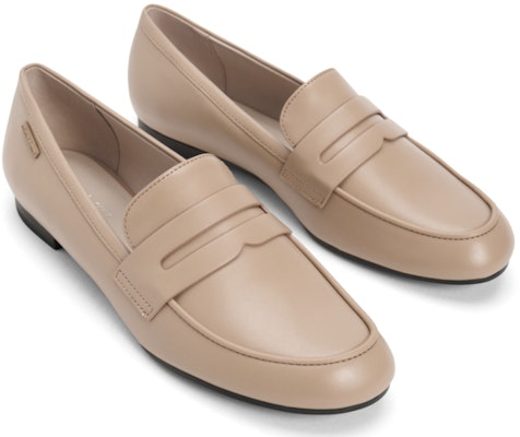 CHARLES&KEITH 織物 簡約通勤平底 樂福鞋 女款 3