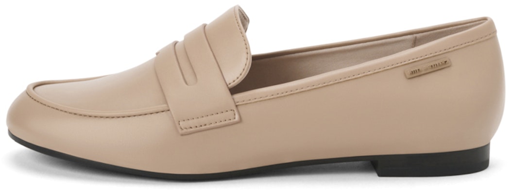 CHARLES&KEITH 織物 簡約通勤平底 樂福鞋 女款 1