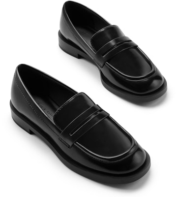 (W) CHARLES & KEITH 트위드 캐주얼 로퍼 CK1-70900483 4