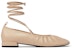 (W) CHARLES & KEITH Tumit Rendah Tali Buku Lali 'Beige' CK1-70920080_BEIGE