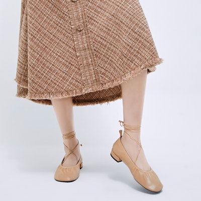 (Women) CHARLES & KEITH Low Heel Ankle Strap 'Beige' CK1-70920080_BEIGE Purchase (Women) CHARLES & KEITH Low Heel Ankle Strap 'Beige' CK1-70920080_BEIGE