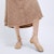 (W) CHARLES & KEITH Tumit Rendah Tali Buku Lali 'Beige' CK1-70920080_BEIGE