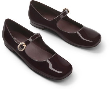 CHARLES&KEITH PU 簡約一字帶瑪莉珍 休閒單鞋 1.4cm 女款 5
