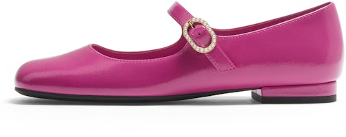 CHARLES&KEITH PU 簡約一字帶瑪莉珍 休閒單鞋 1.4cm 女款 Cheap CHARLES&KEITH PU 簡約一字帶瑪莉珍 休閒單鞋 1.4cm 女款