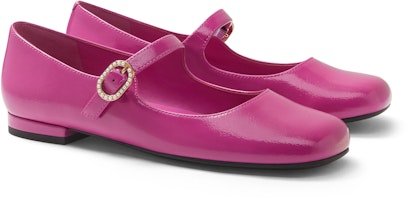 CHARLES&KEITH PU 簡約一字帶瑪莉珍 休閒單鞋 1.4cm 女款 1