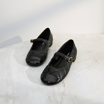 (W) CHARLES & KEITH Mary Jane 'Patchwork Quilt' Zapatos Mujer Retro CK1-70900405 10
