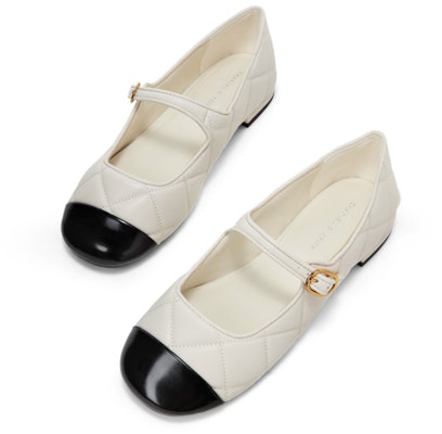 (W) CHARLES & KEITH Mary Jane 'Patchwork Quilt' Zapatos Mujer Retro CK1-70900405 Sizing (W) CHARLES & KEITH Mary Jane 'Patchwork Quilt' Zapatos Mujer Retro CK1-70900405