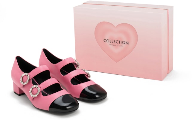 (Women) CHARLES & KEITH Mary Jane 'Sweet Pink Block Heel' SL1-61900021 Buy (Women) CHARLES & KEITH Mary Jane 'Sweet Pink Block Heel' SL1-61900021