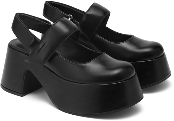 (Women) CHARLES & KEITH Mary Jane Chunky Heel Pumps 'Synthetic Leather' CK1-80580135 Order (Women) CHARLES & KEITH Mary Jane Chunky Heel Pumps 'Synthetic Leather' CK1-80580135
