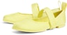 (W) CHARLES & KEITH Mary Jane Flats 'Tape Ajaib Kuning' CK1-70900361_YELLOW