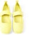 (W) CHARLES & KEITH Mary Jane Flats 'Tape Ajaib Kuning' CK1-70900361_YELLOW