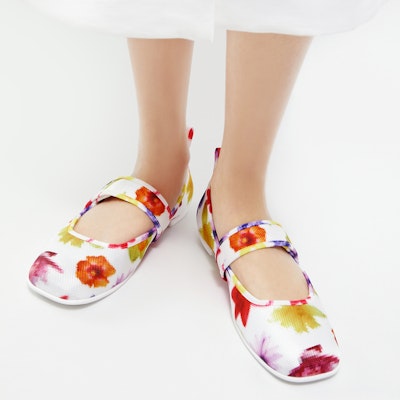 CHARLES&KEITH 綁帶復古瑪麗珍平底鞋 女款 綜合色 Shop CHARLES&KEITH 綁帶復古瑪麗珍平底鞋 女款 綜合色
