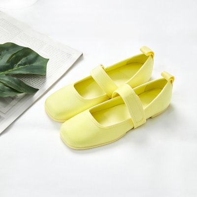 (W) CHARLES & KEITH 메리제인 플랫 '옐로 매직' CK1-70900361_YELLOW Details for (W) CHARLES & KEITH 메리제인 플랫 '옐로 매직' CK1-70900361_YELLOW