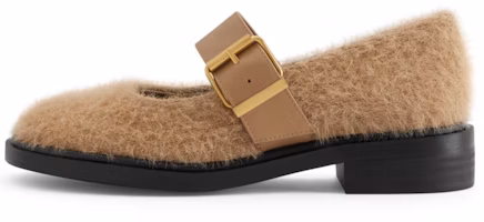 (Women) CHARLES & KEITH Mary Jane Low Heel 'Faux Fur' SL1-71720101 (Women) CHARLES & KEITH Mary Jane Low Heel 'Faux Fur' SL1-71720101