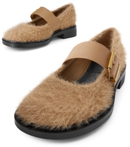 (W) CHARLES & KEITH Mary Jane Tumit Rendah 'Bulu Tiruan' SL1-71720101 Lookbook (W) CHARLES & KEITH Mary Jane Tumit Rendah 'Bulu Tiruan' SL1-71720101