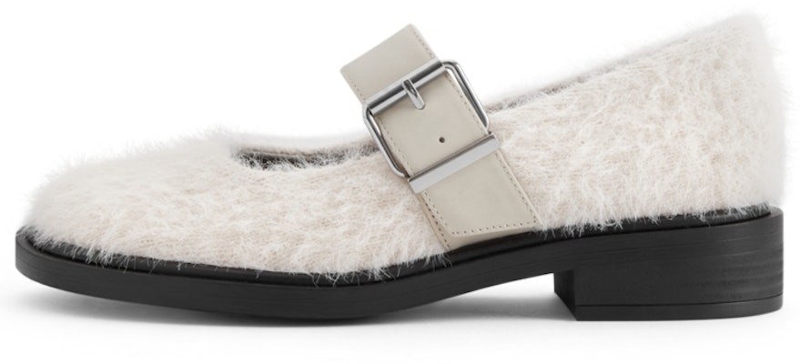 (Women) CHARLES & KEITH Mary Jane Low Heel 'Faux Fur' SL1-71720101 Purchase (Women) CHARLES & KEITH Mary Jane Low Heel 'Faux Fur' SL1-71720101