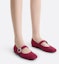 Cheap (W) CHARLES & KEITH Mary Jane Tumit Rendah 'Pengantin Bertatah Kristal' CK1-70580215