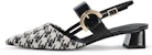 (W) CHARLES & KEITH Tumit Blok Hujung Runcing 'Campuran Warna' dengan Kepala Gesper Logam CK1-60580246_MULTI