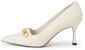 (W) CHARLES & KEITH Tumit Tinggi Runcing Rantai Logam 'Gold Chain' CK1-60361449