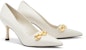 (W) CHARLES & KEITH Tumit Tinggi Runcing Rantai Logam 'Gold Chain' CK1-60361449