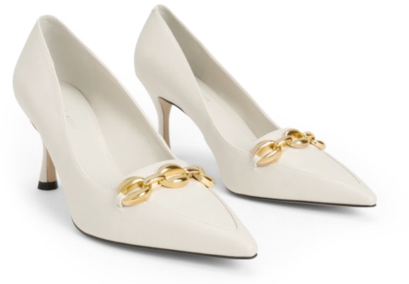 (W) CHARLES & KEITH Sepatu Hak Runcing Rantai Emas CK1-60361449 Lookbook (W) CHARLES & KEITH Sepatu Hak Runcing Rantai Emas CK1-60361449