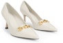 Lookbook (W) CHARLES & KEITH Tumit Tinggi Runcing Rantai Logam 'Gold Chain' CK1-60361449