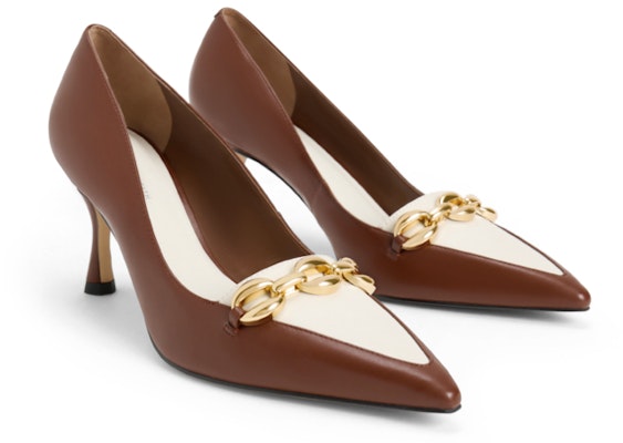 (W) CHARLES & KEITH Sepatu Hak Runcing Rantai Emas CK1-60361449 Details for (W) CHARLES & KEITH Sepatu Hak Runcing Rantai Emas CK1-60361449