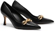 Cheap (W) CHARLES & KEITH Tumit Tinggi Runcing Rantai Logam 'Gold Chain' CK1-60361449