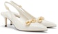 (W) CHARLES & KEITH Tumit Tinggi Runcing dengan Hiasan Rantai Metalik '6.1cm Tumit' CK1-60361445