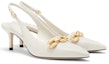 Order (W) CHARLES & KEITH Tumit Tinggi Runcing dengan Hiasan Rantai Metalik '6.1cm Tumit' CK1-60361445