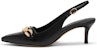 (W) CHARLES & KEITH Tumit Tinggi Runcing dengan Hiasan Rantai Metalik '6.1cm Tumit' CK1-60361445
