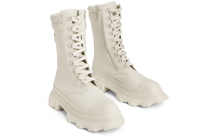 Sizing (W) CHARLES & KEITH Sepatu Bot Platform 'Celebrity Style' Setinggi Betis CK1-90580161