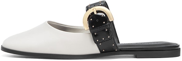 (Women) CHARLES & KEITH Muller Low Heel 'Pink White Colorblock' CK1-70580187_CHALK (Women) CHARLES & KEITH Muller Low Heel 'Pink White Colorblock' CK1-70580187_CHALK
